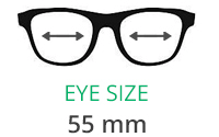 Burberry 5925 Sunglass Eye Size