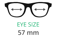 Fendi 8019 Sunglass Eye Size