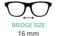 Westwood 56704 Sunglass Bridge Size