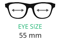 Westwood 79701 Sunglass Eye Size