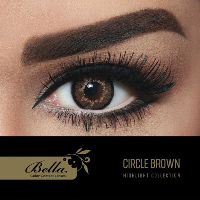 Bella Highlight Circle Brown Contact Lens