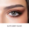Bella Elite Collection Grey Olive Contact lens