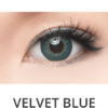 Freshkon Mosaic Velvet Blue Contact lens