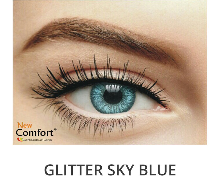 Comfort Glitter Sky Blue