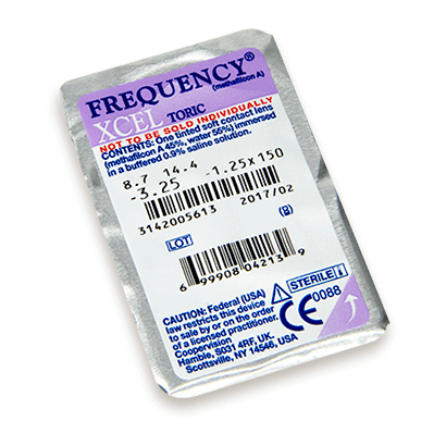 Frequency Xcel Toric Blister