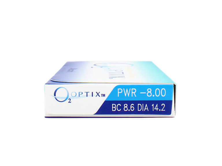 O2 Optix Contact Lens Blister