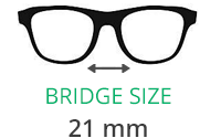 Ray-Ban Clubmaster Bridge Size