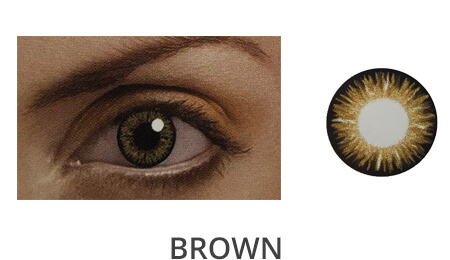 Sunsoft Brown Color Contact Lens