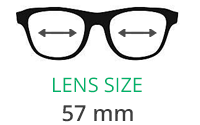 Lacoste 2686 Sunglasses Lens size