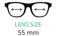 Lacoste 2690 Sunglasses Lens size